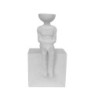 ESCULTURA FIGURE Blanco Extra Large