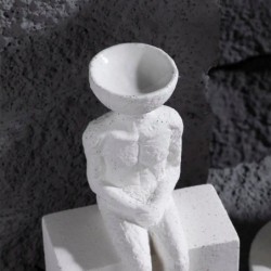 ESCULTURA FIGURE Blanco Small