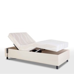 Cama articulada CENTAURO Gris 1 PLAZA