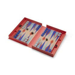 JUEGO DE MESA BACKGAMMON CLASSICS ROJO