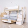 CAMA INFANTIL PETER PAN BLANCO 1,5 PLAZAS