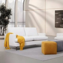 SOFA SENSE Blanco 3 CUERPOS