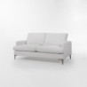 SOFA SENSE Blanco 3 CUERPOS