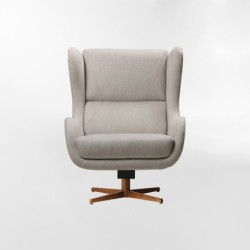 POLTRONA ITALIAN SWIVEL BEIGE