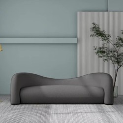 SOFA ISOLA GRIS 3 CUERPOS