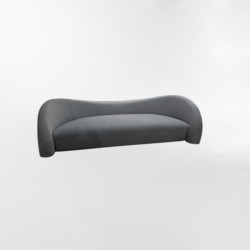 SOFA ISOLA GRIS 3 CUERPOS