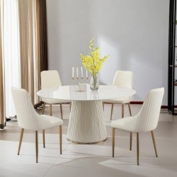 MESA DE COMEDOR WHITE STONE...