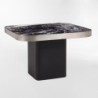 MESA DE CENTRO ONYX Negro CUADRADO/A