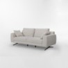 SOFA PARCOURS Blanco 3 CUERPOS