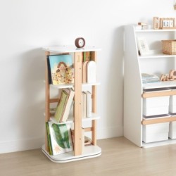 BIBLIOTECA TIDY ROTATING BLANCO