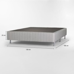 Sommier / Box LINO 2 PLAZAS