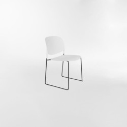 Silla STACKS Blanco