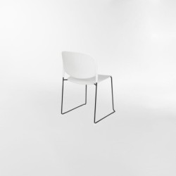 Silla STACKS Blanco