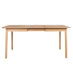 Mesa de comedor GLIMPS Natural EXTENSIBLE