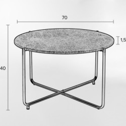 Mesa de centro TIMPA Verde